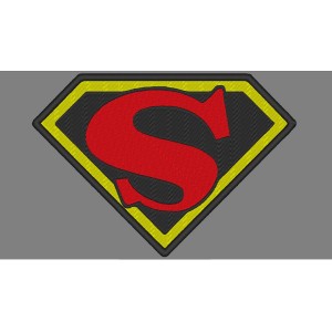 Fleischer Superman Embroidery Design